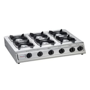 LPG 6 BURNER GAS STOVE [B-6B]