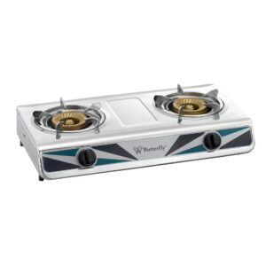 STAINLESS STEEL DOUBLE GAS STOVE [BGC-2015]
