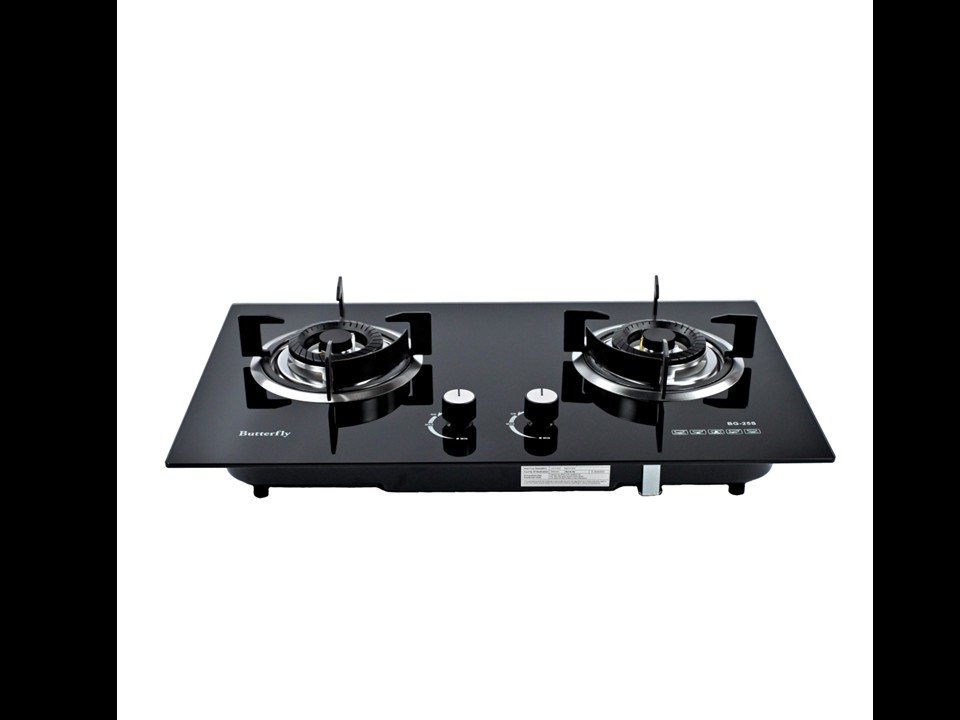 2 BURNER GLASS BUILT IN HOB [BG-25S] – Butterfly Malaysia