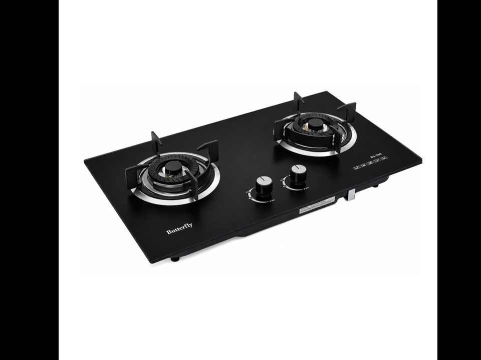 2 BURNER GLASS BUILT IN HOB [BG-25S] – Butterfly Malaysia