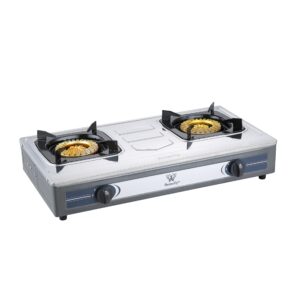 STAINLESS STEEL DOUBLE GAS STOVE [BGC-8826]