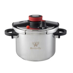 6L STAINLESS STEEL PRESSURE COOKER [BPC-226]