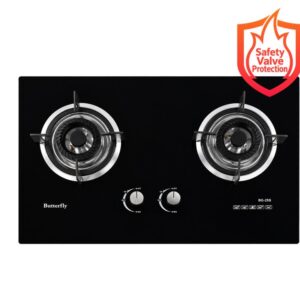 2 BURNER GLASS BUILT IN HOB [BG-25S]