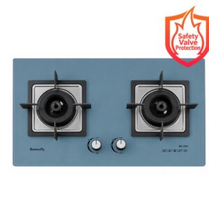 2 BURNER GLASS BUILT IN HOB [BG-2DS]