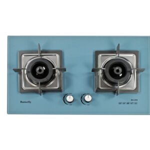 GLASS TOP DOUBLE GAS STOVE [BG-2DS]