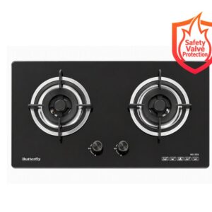 2 BURNER GLASS BUILT IN HOB [BG-2ES]