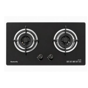 GLASS TOP DOUBLE GAS STOVE [BG-2ES]
