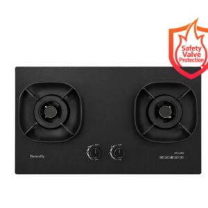 2 BURNER GLASS BUILT IN HOB-LINKAGE [BG-L28S]