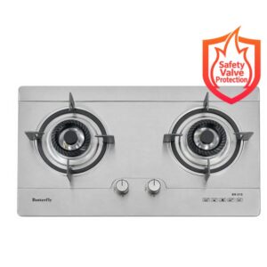 2 BURNER STAINLESS STEEL BUILT IN HOB-[BS-21S]